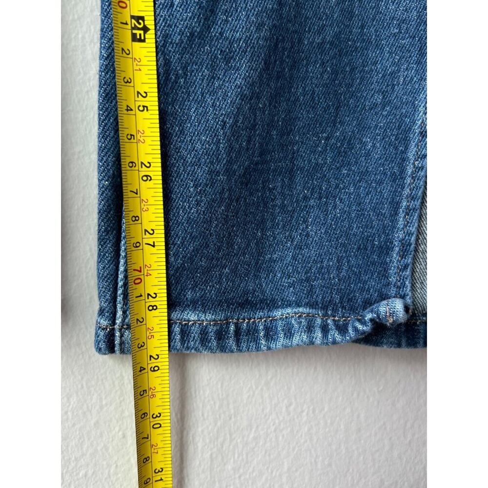 We The Free CRVY High Rise Flare Jeans Button Front Size 27 - Picture 13 of 14